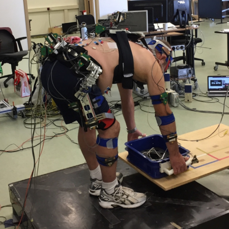 Biomechanical evaluation of a new passive back support exoskeleton